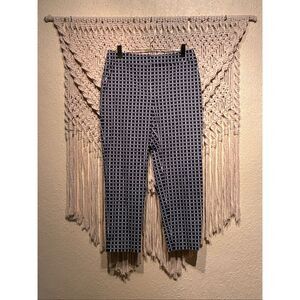 St. John St.John Window Pane Plaid Pants Emma Luxury Collection Size 10